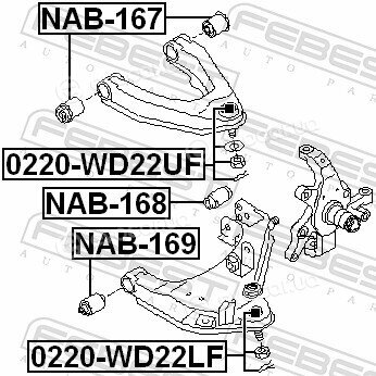 Febest 0220-WD22UF