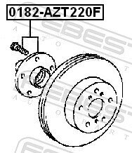 Febest 0182-AZT220F