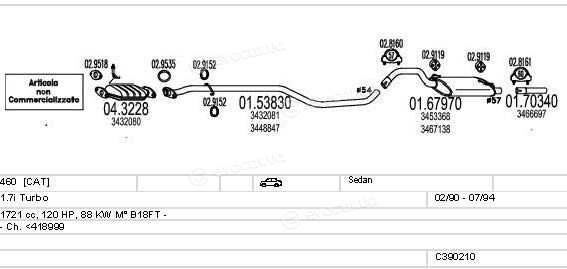 MTS C390210008893