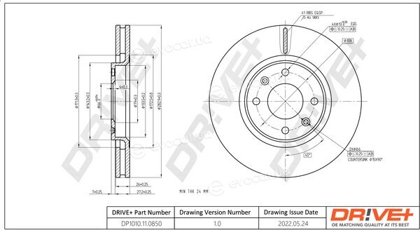 Drive+ DP1010.11.0850