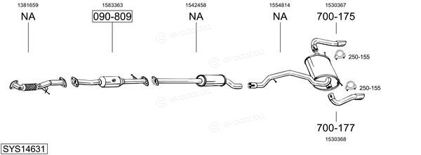 Bosal SYS14631