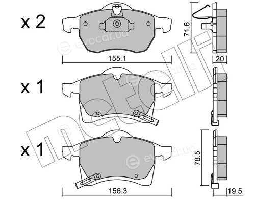 Metelli 22-0258-0