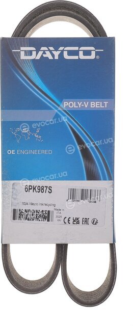 Dayco 6PK987S