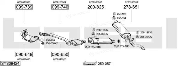 Bosal SYS09424