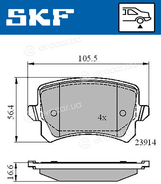 SKF VKBP 90023