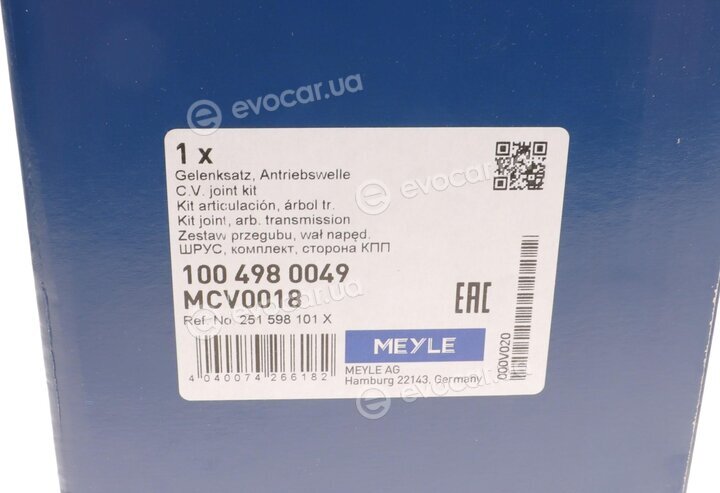 Meyle 100 498 0049