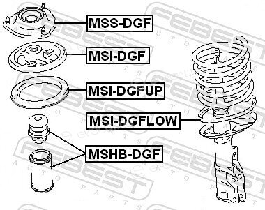 Febest MSHB-DGF