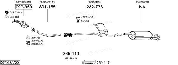 Bosal SYS07722