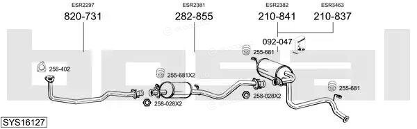 Bosal SYS16127