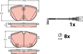 TRW GDB2412