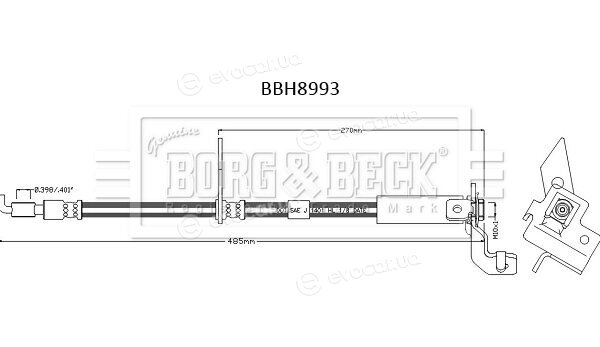 Borg & Beck BBH8993