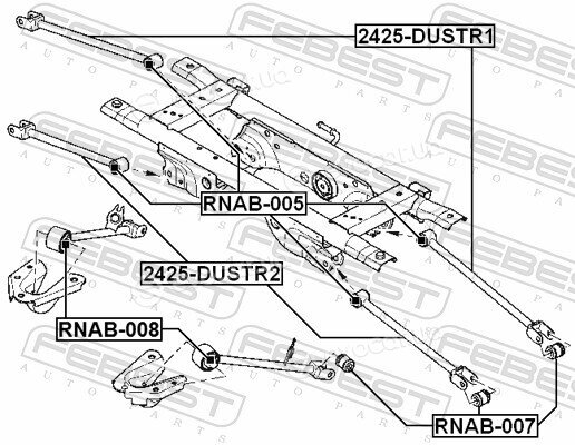 Febest 2425-DUSTR1