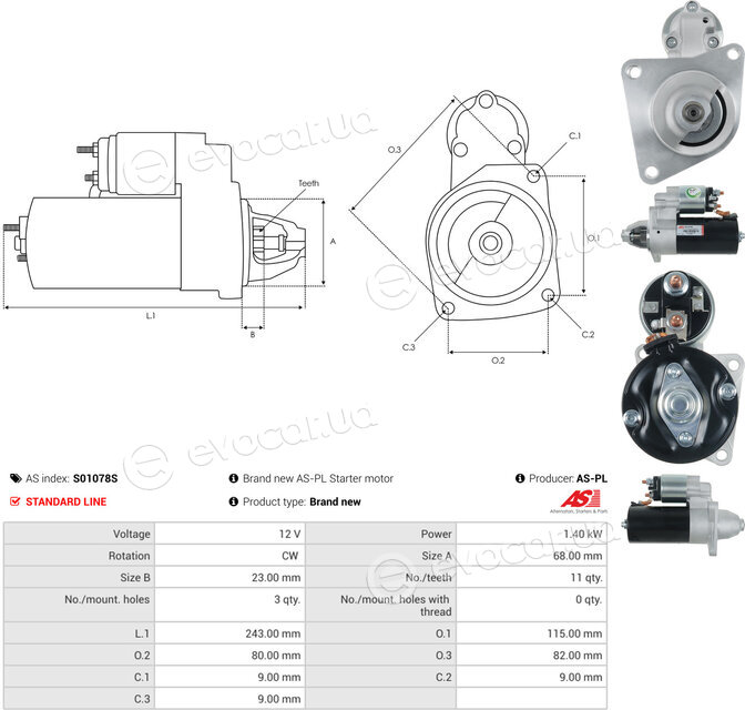 AS S01078S