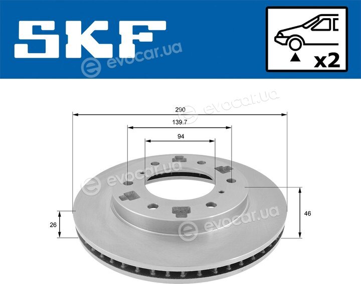 SKF VKBD 80432 V2