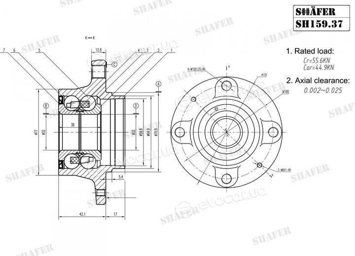 Shafer SH159.37K