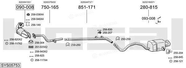 Bosal SYS05753