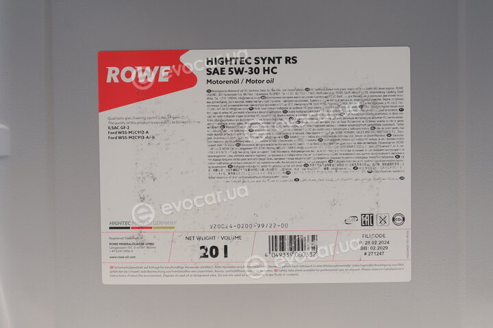 Rowe 20024-0200-99