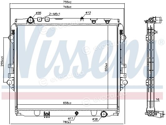 Nissens 606069