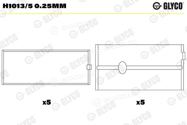 Glyco H1013/5 0.25mm