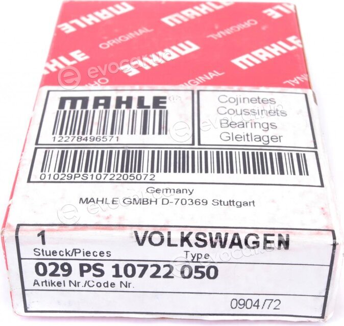 Mahle 029 PS 10722 050