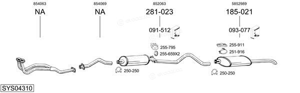 Bosal SYS04310