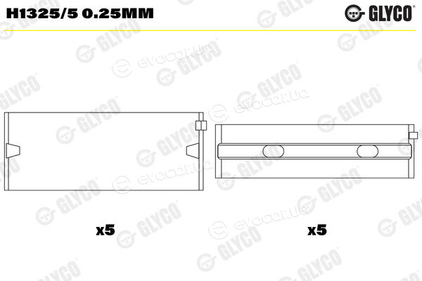 Glyco H1325/5 0.25mm