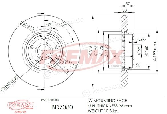 Fremax BD-7080