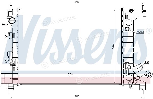Nissens 61678