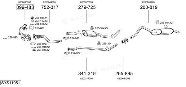 Bosal SYS11951