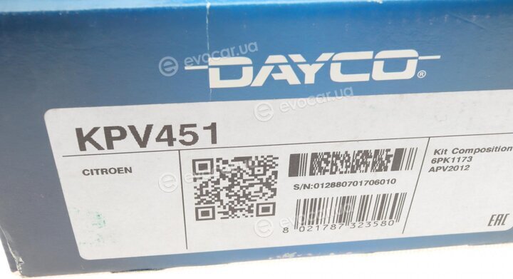 Dayco KPV451