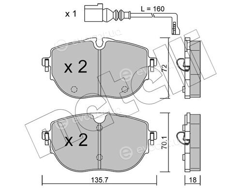 Metelli 22-1321-0