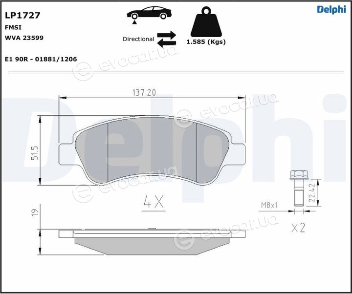 Delphi LP1727