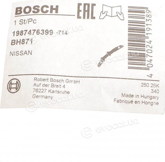 Bosch 1 987 476 399