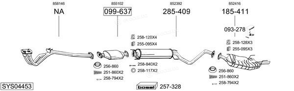 Bosal SYS04453