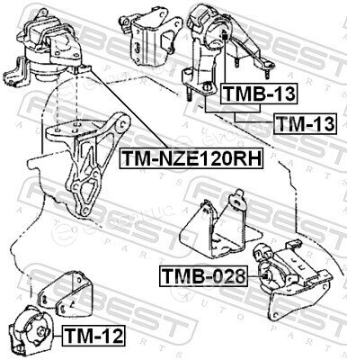 Febest TM-NZE120RH