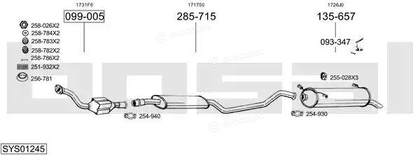 Bosal SYS01245