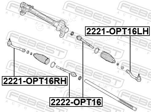 Febest 2221-OPT16LH