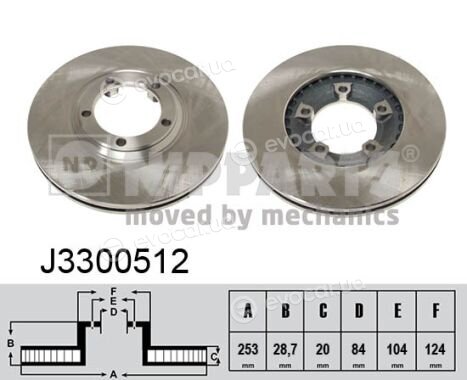 Nipparts J3300512