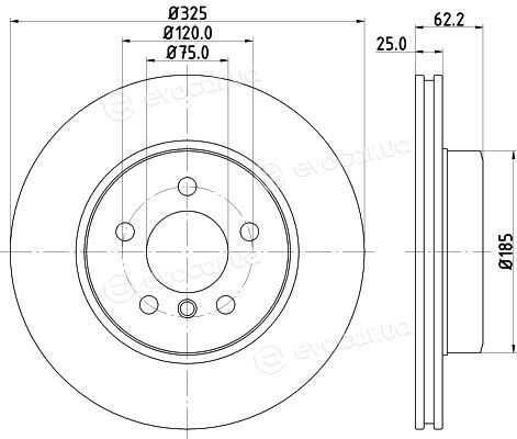 Hella Pagid 8DD 355 112-231