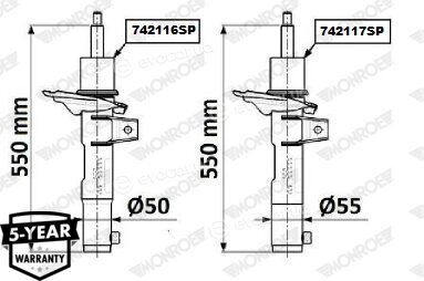 Monroe 742116SP