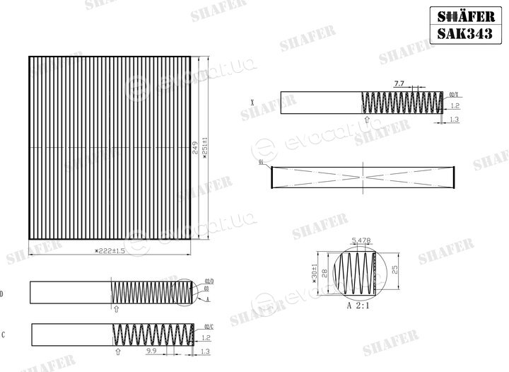 Shafer SAK343