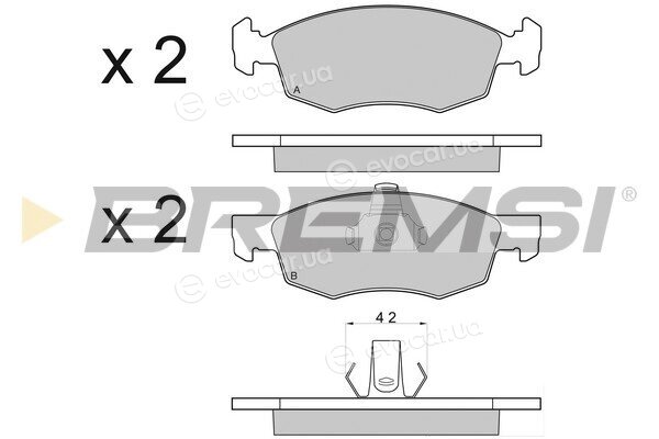 Bremsi BP2951