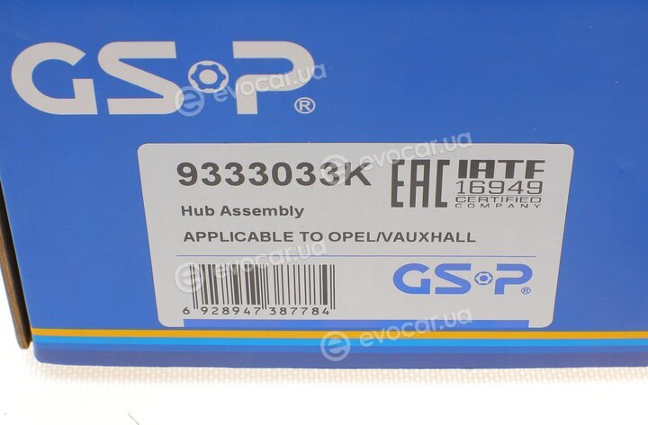 GSP 9333033K