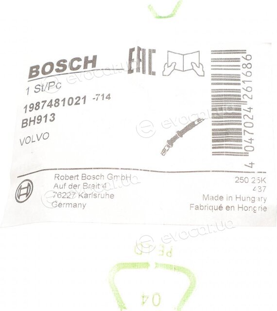 Bosch 1 987 481 021