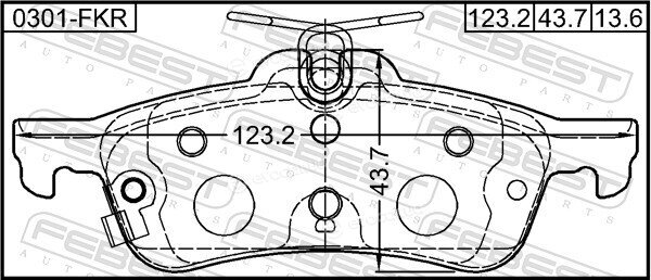 Febest 0301-FKR