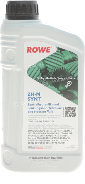 Rowe 30509-0010-99