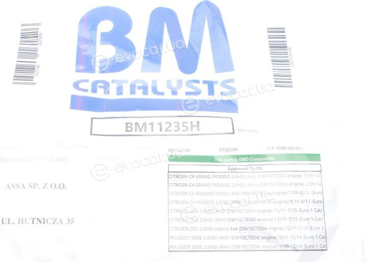 BM Catalysts BM11235H