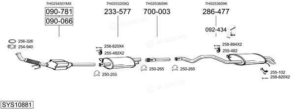 Bosal SYS10881