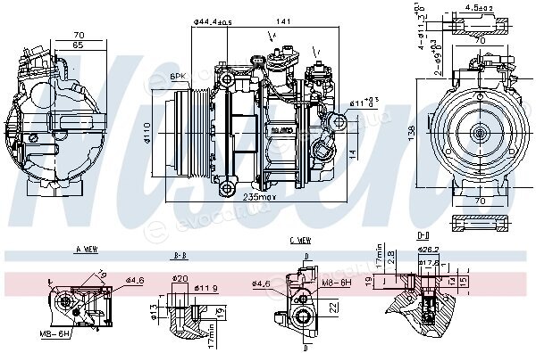 Nissens 890749