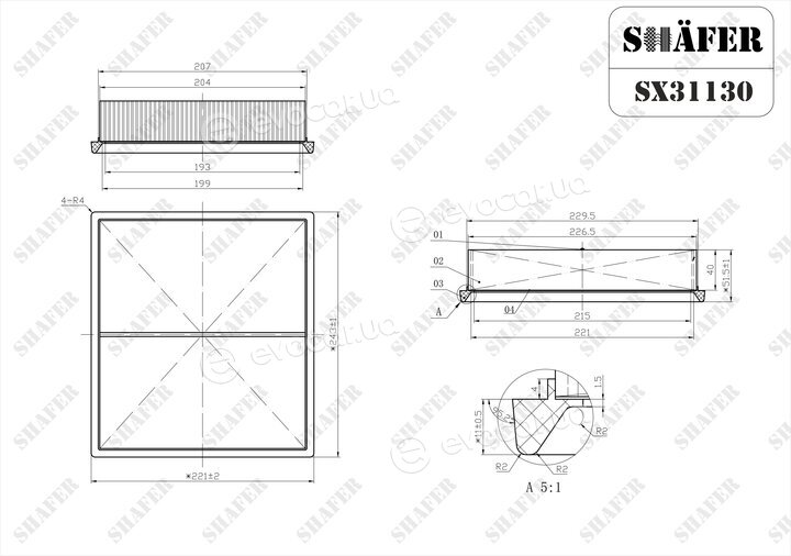 Shafer SX31130